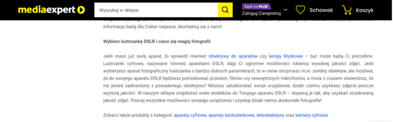 linkowanie na stronach kategorii