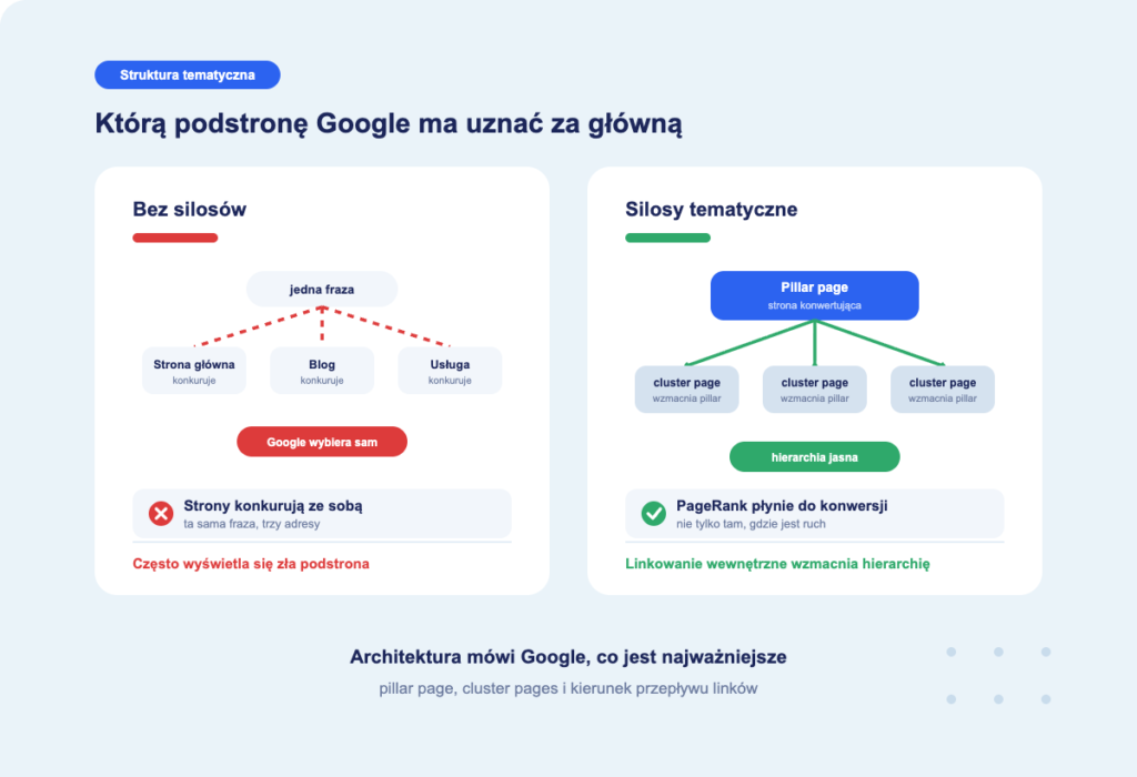 budowa silosów tematycznych w seo